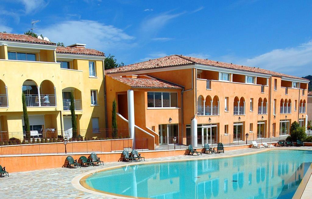 Residence Odalys La Licorne De Haute Provence Gréoux-les-Bains Exterior foto